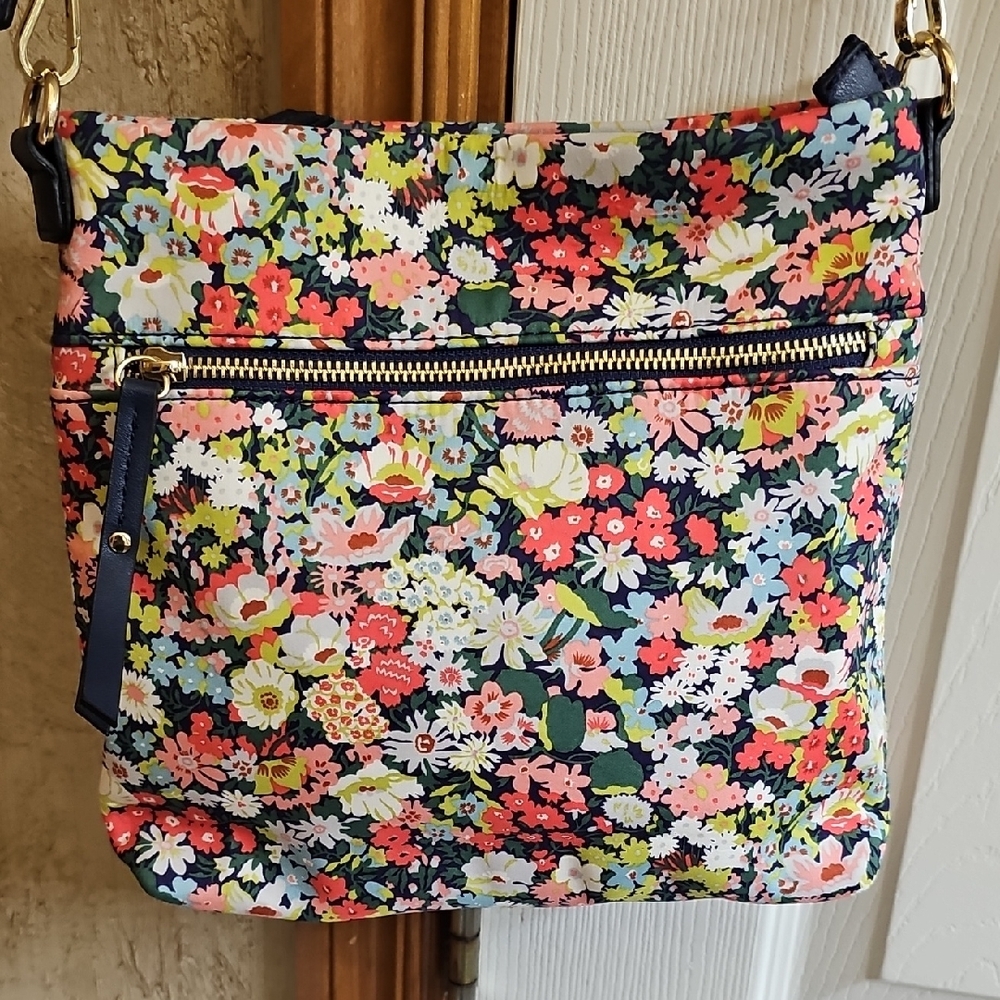 Floral Print Crossbody Bag